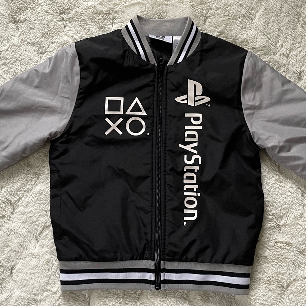 PlayStation Black and Gray Jacket